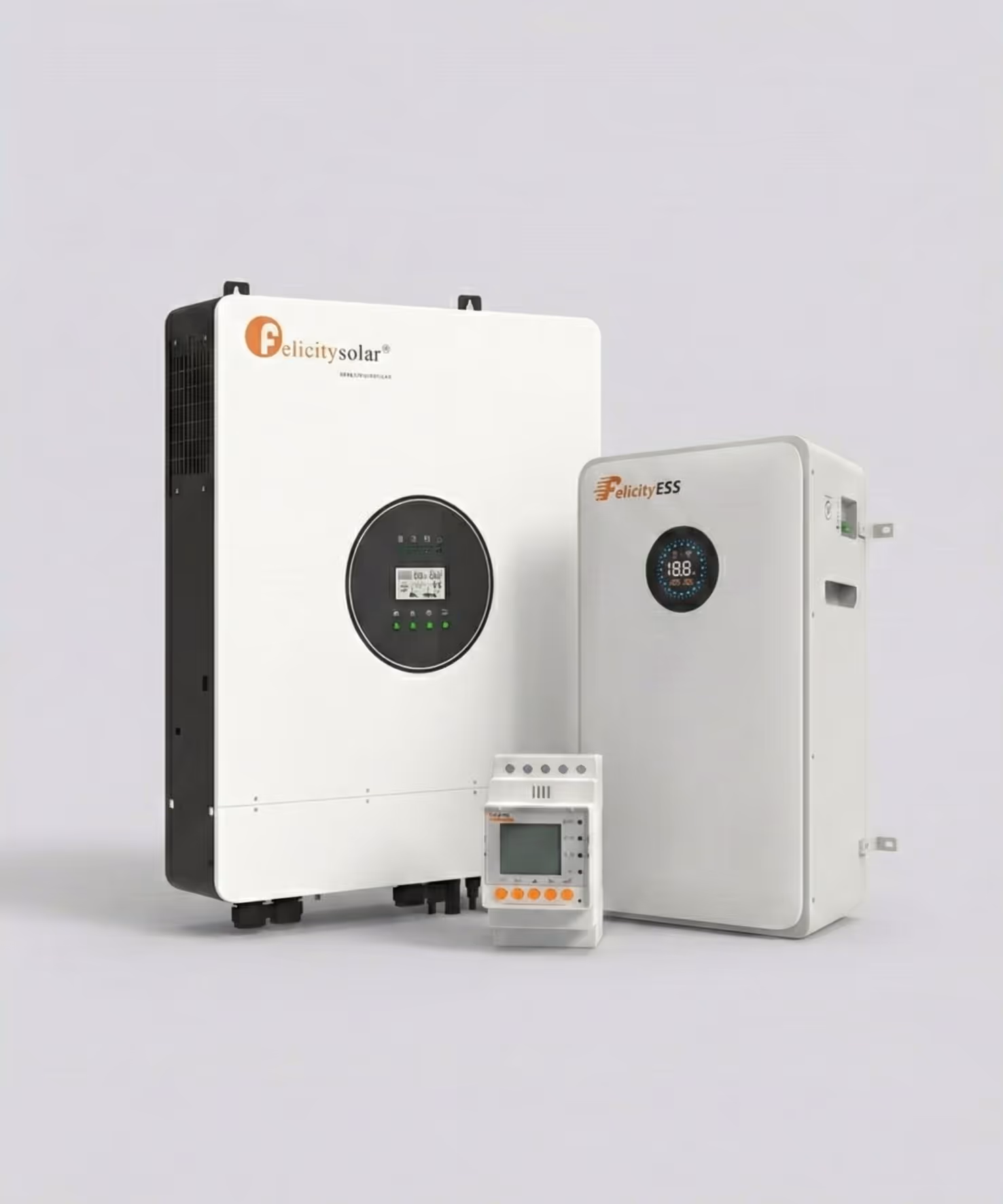 Felicity Zestaw Inwerter hybrydowy Off-grid IVEM8048 + Bateria FLA48200 10,5kWh + Smart Meter (niskonapięciowy)