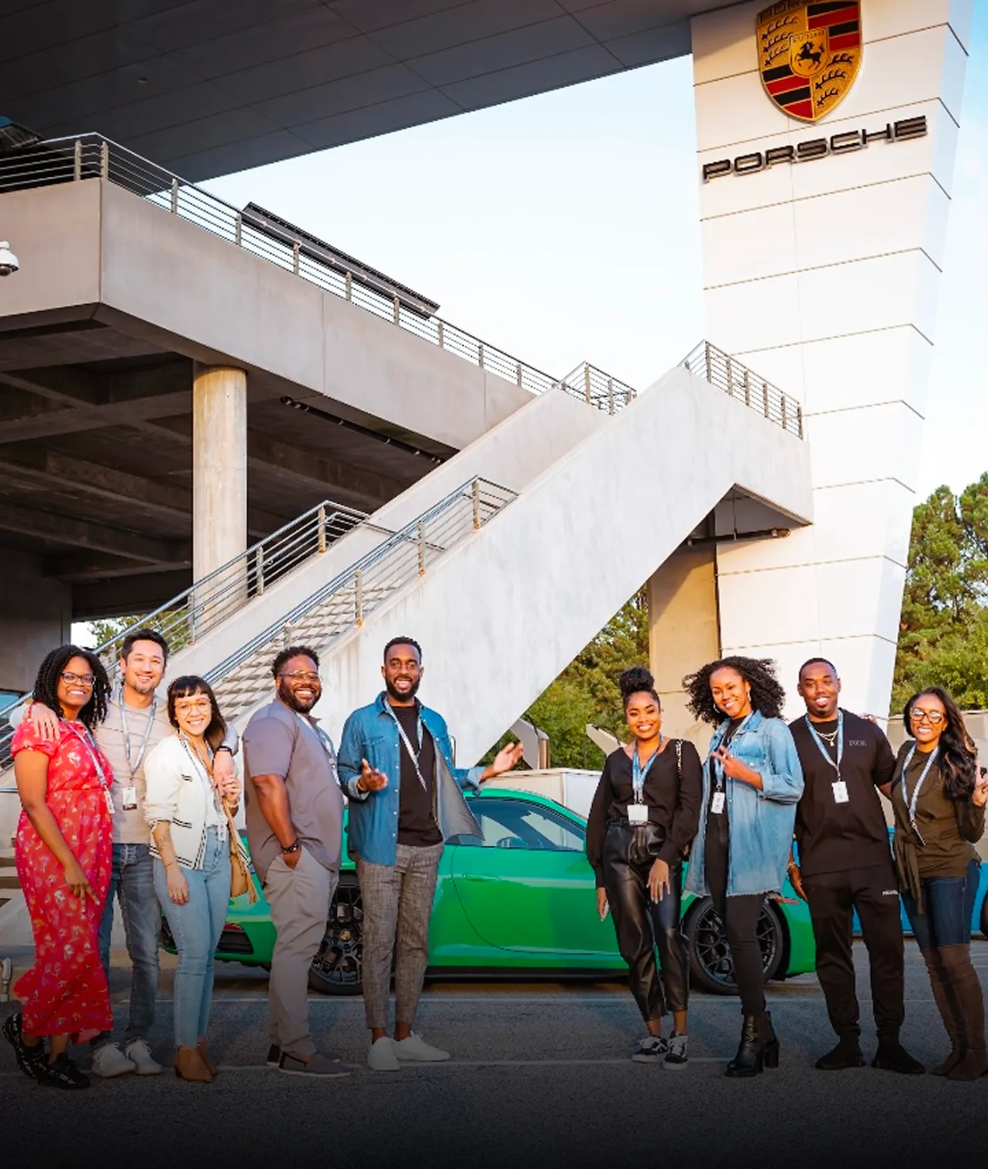 Entrepreneurs gather during a community experience highlighting entrepreneurship through acquisitions and business ownership.