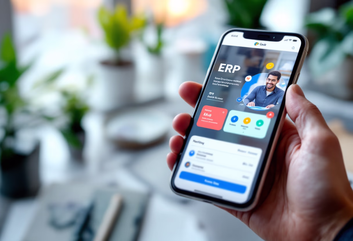 image of job board or application interface (for an erp company)