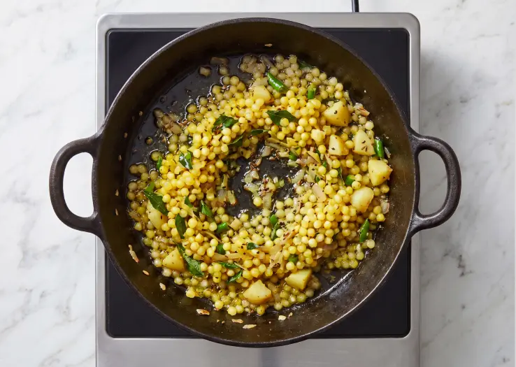 sabudana pearls changed from white to translucen