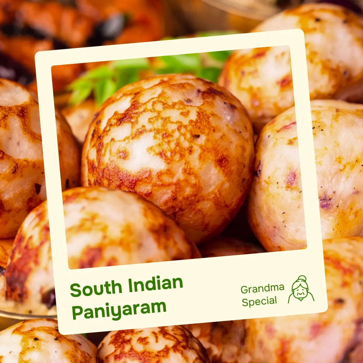 South Indian Paniyaram