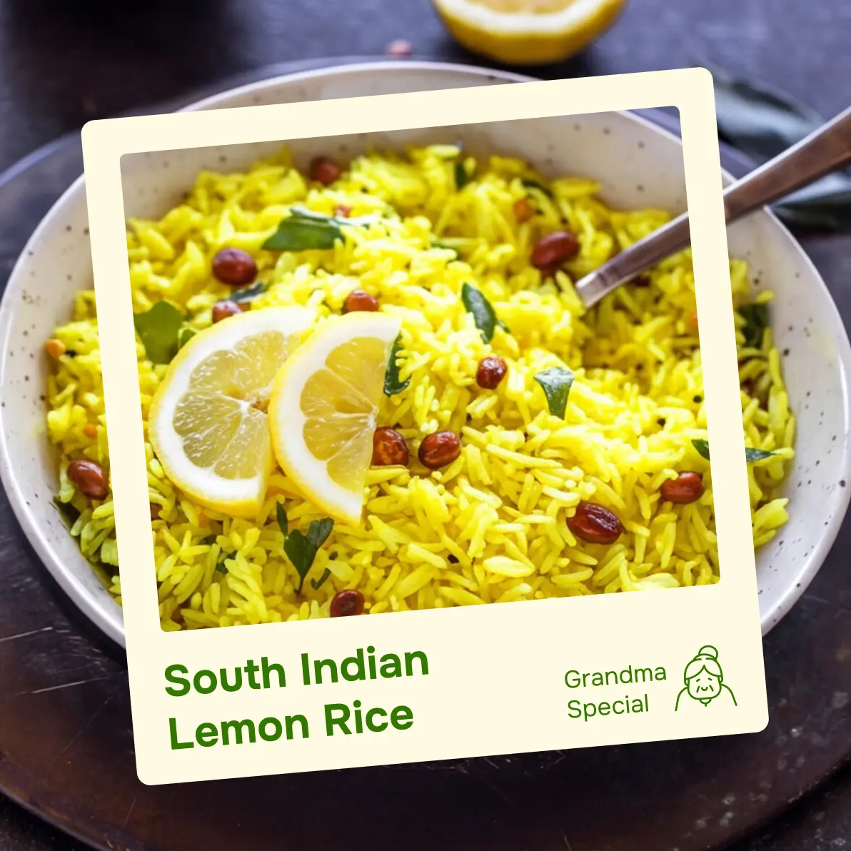 Lemon Rice Grandma Special