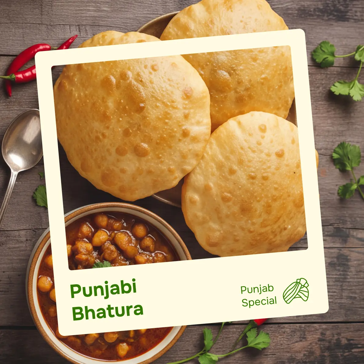 Bhatura Punjabi Special