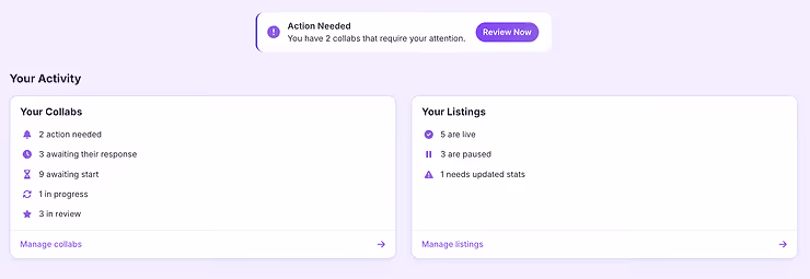 Creator collaboration tools designed to streamline workflow for subscription content creators