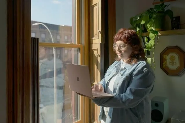 women with laptop