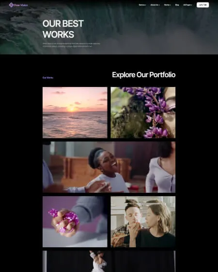 Page screen