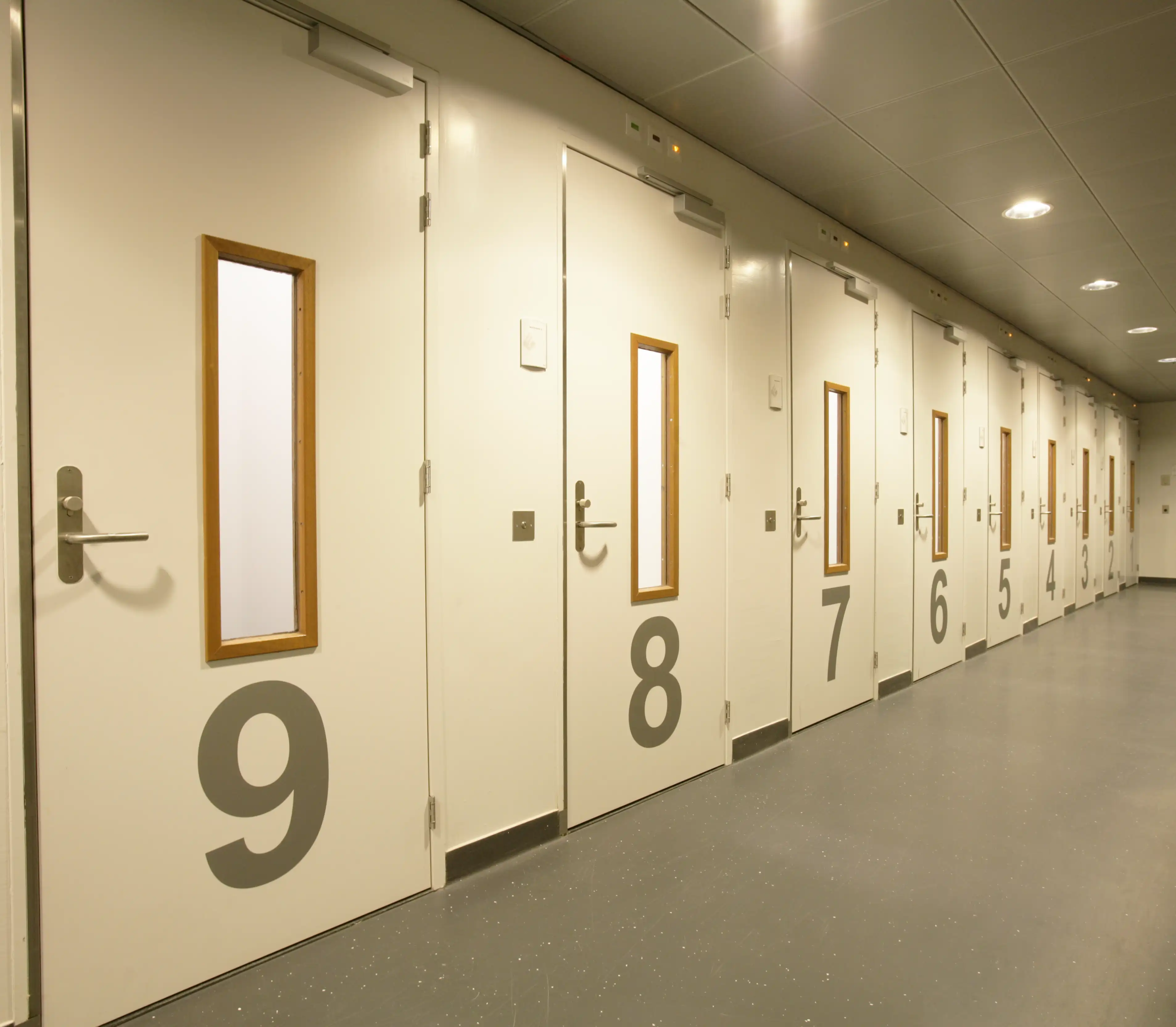 iSmart Touch voor arrestantencomplexen.