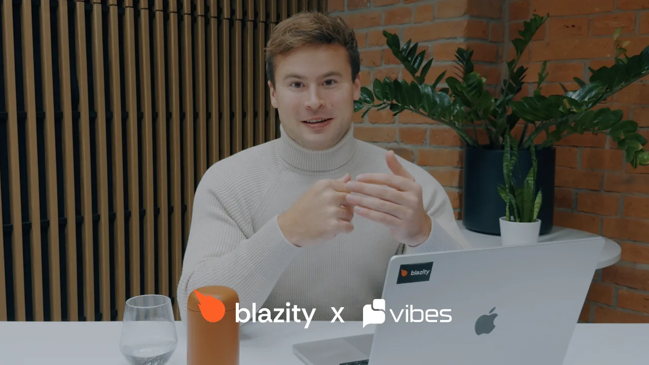 youtube screenshot  of jakub czapski talk about vibes