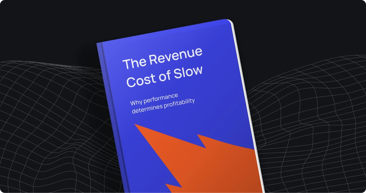 "The Revenue Cost of Slow" Whitepaper by Blazity Cover