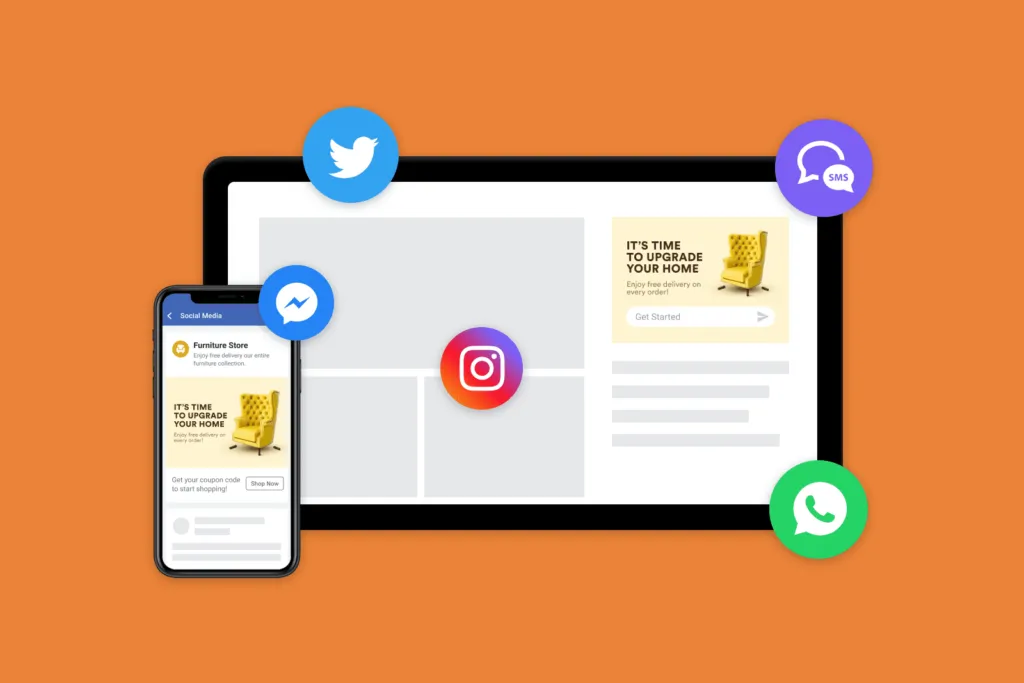 conversational ads work across different channels