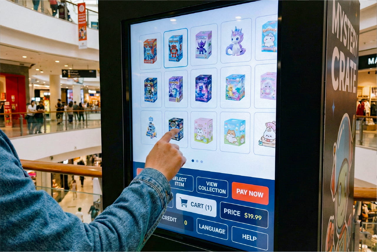 VendSolution Smart Vending Machine Management Solution - Blind Box Vending Machine