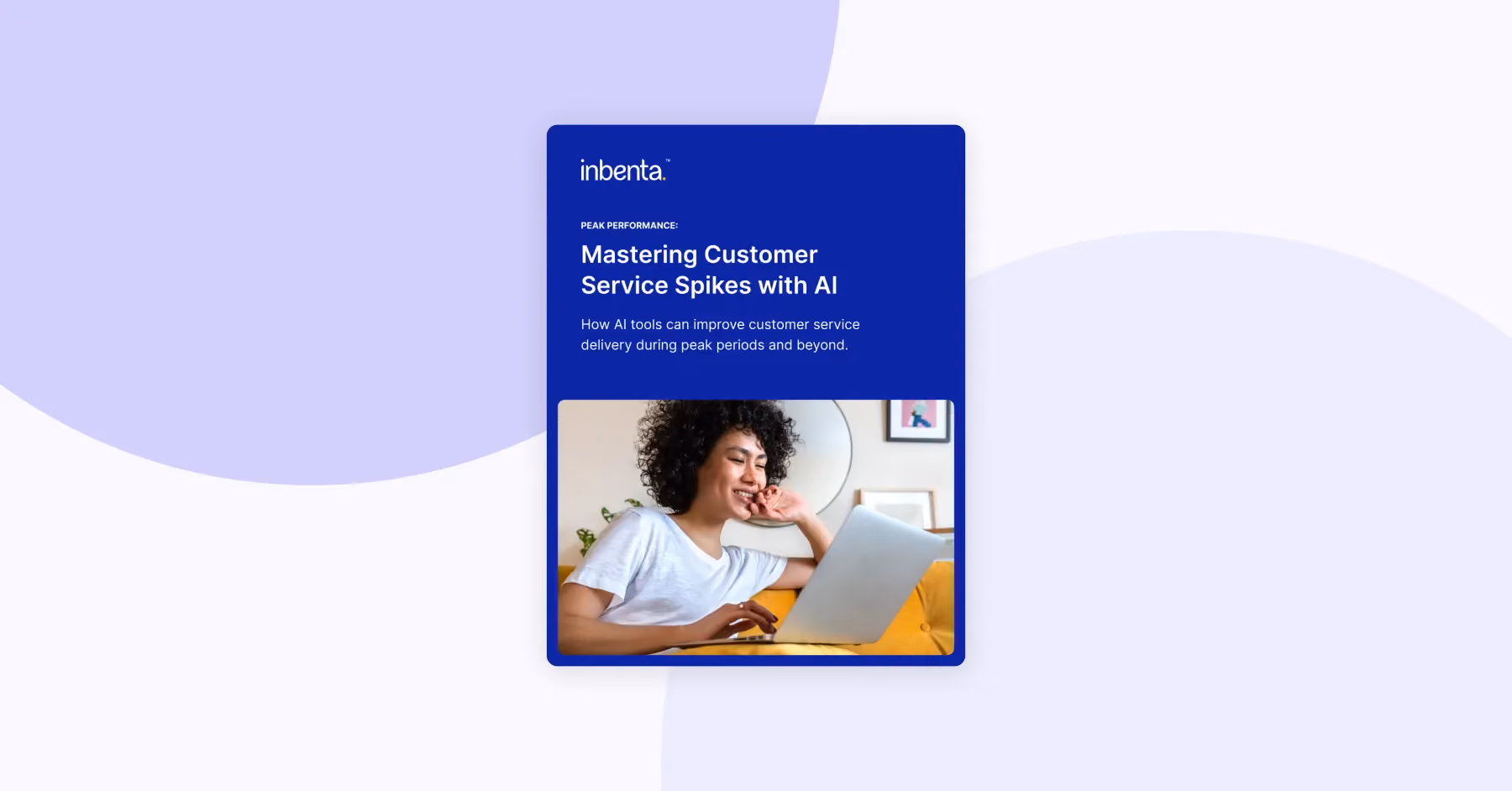 Site Web de publication du livre blanc - Maîtriser les pics d'activité du service client