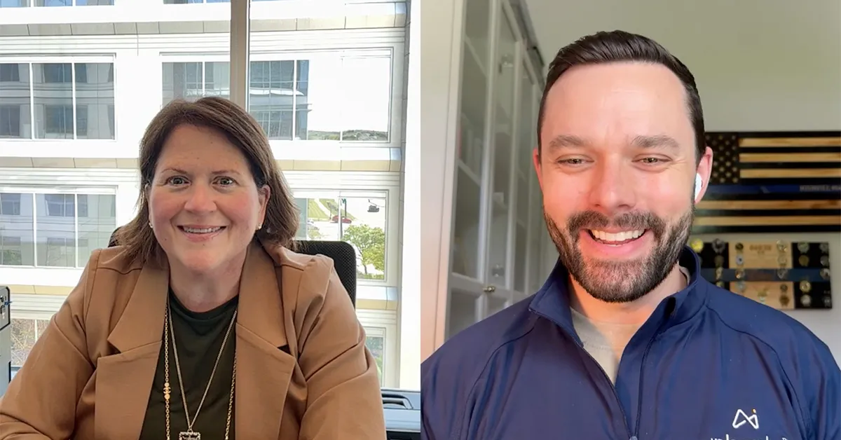 |Inbenta AI CEO Melissa Solis and Inbenta AI Head of Marketing Adam Highfill