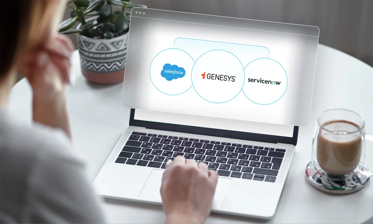La inversión de 1500 millones de dólares de Salesforce y ServiceNow en Genesys promete una solución CX integrada y sin fisuras, pero tras los titulares se esconden importantes riesgos.|Salesforce y ServiceNow anuncian una inversión de 1500 millones de dólares en Genesys.