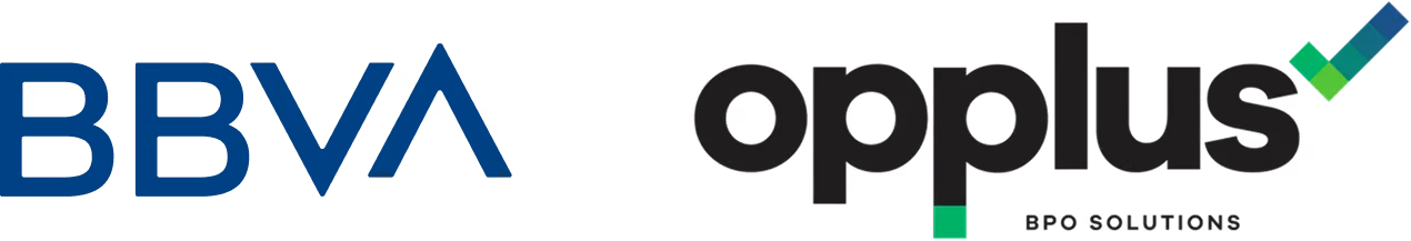 OPPLUS and BBVA Logo
