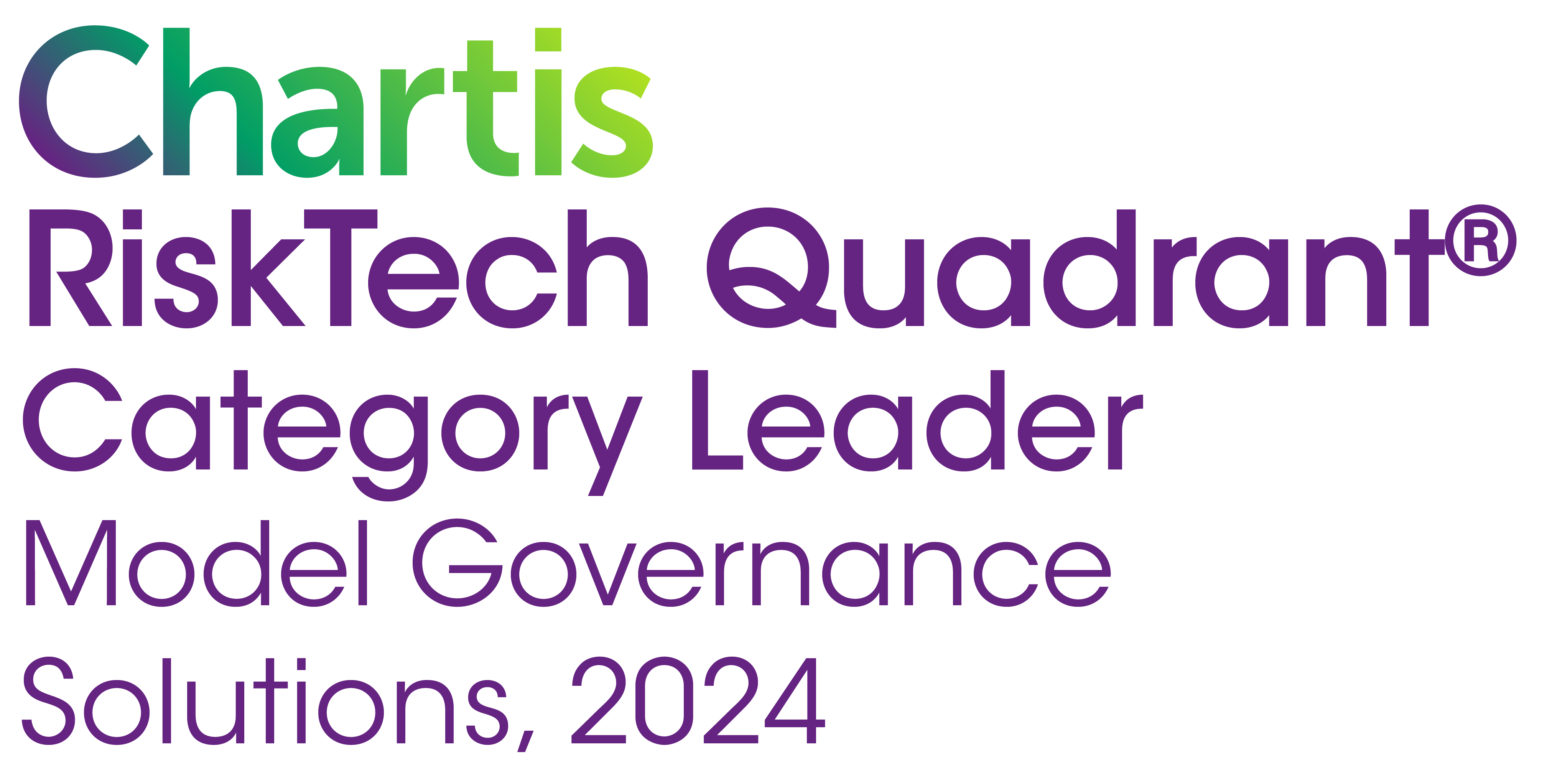 Chartis RiskTech Quadrant Category Leader Model Governance Solutions, 2024