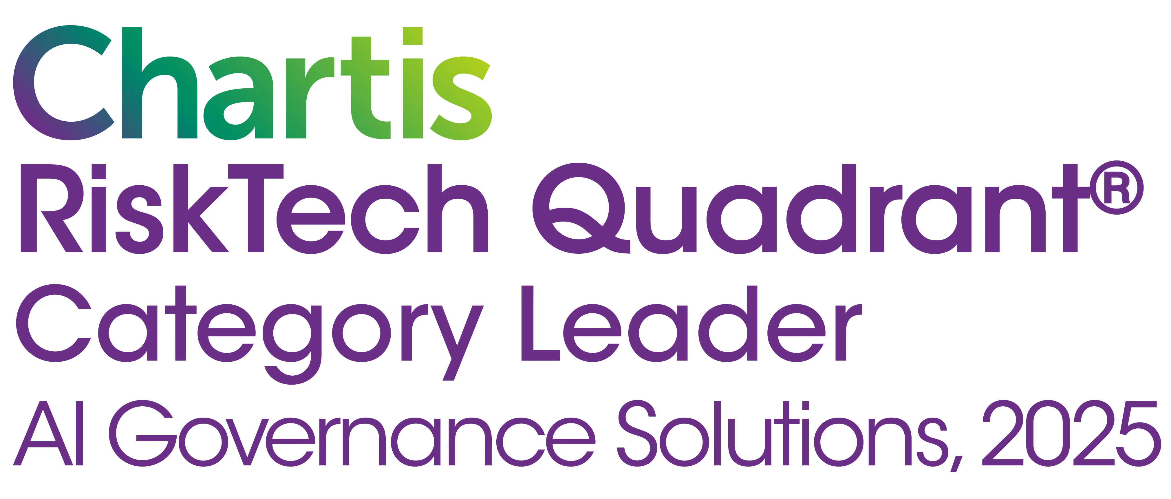 Chartis RiskTech Quadrant Category Leader AI Governance Solutions, 2025 Yields