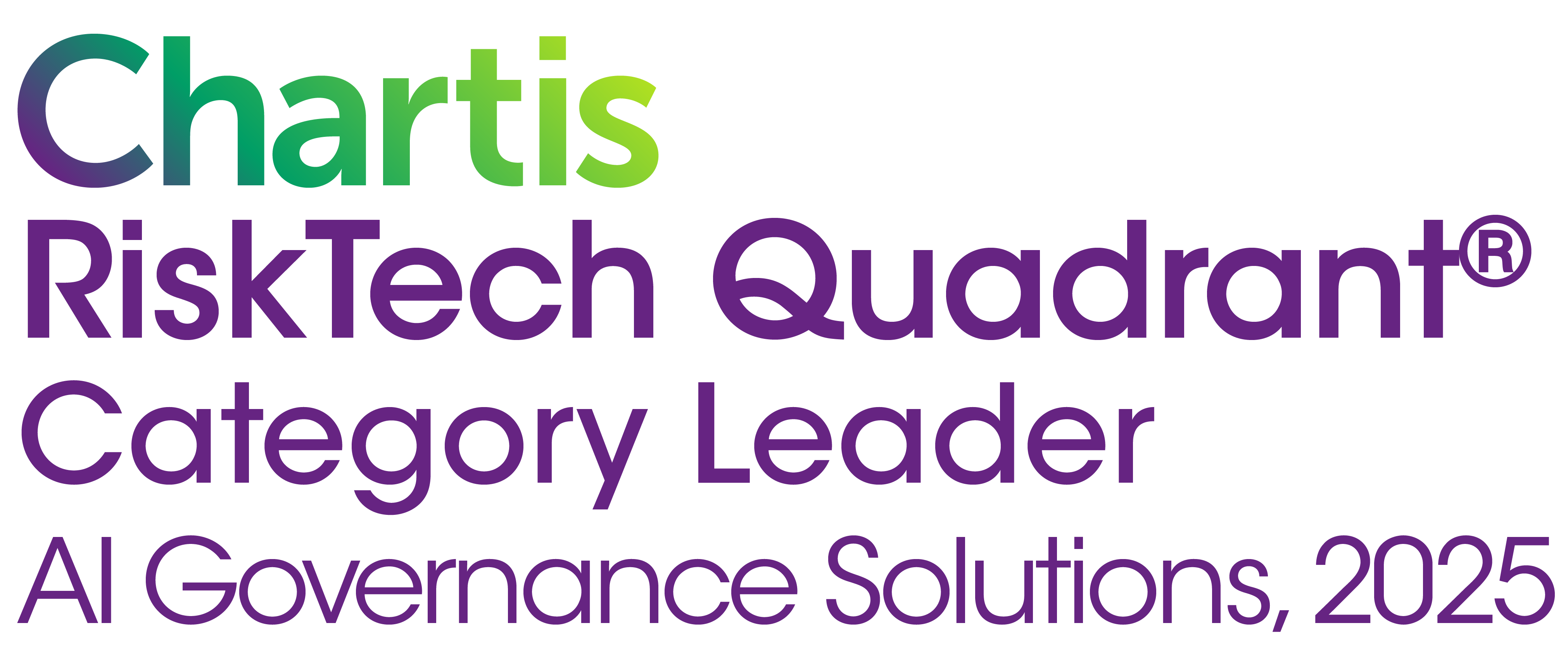 Chartis RiskTech Quadrant Category Leader AI Governance Solutions, 2025 Yields