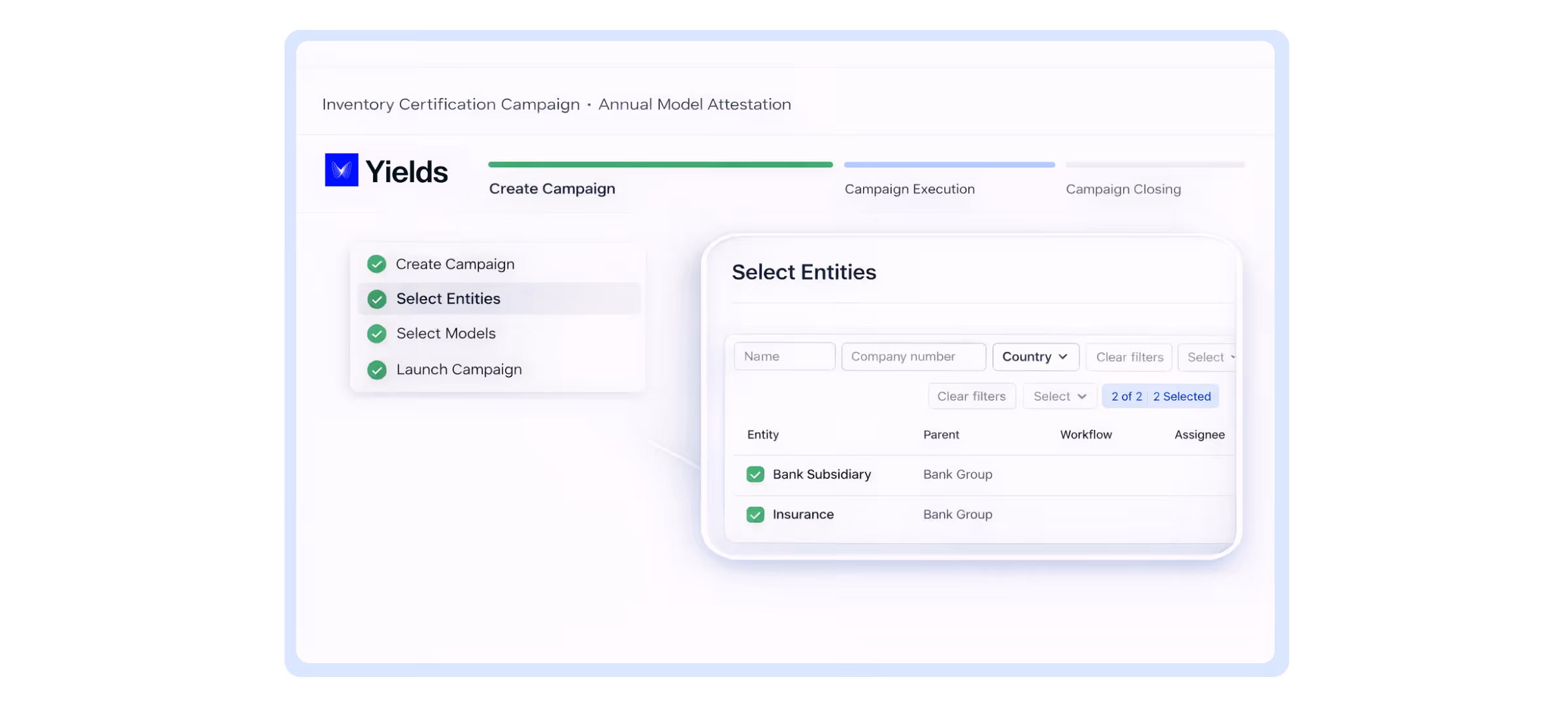 Model attestation with Yields Model risk Management