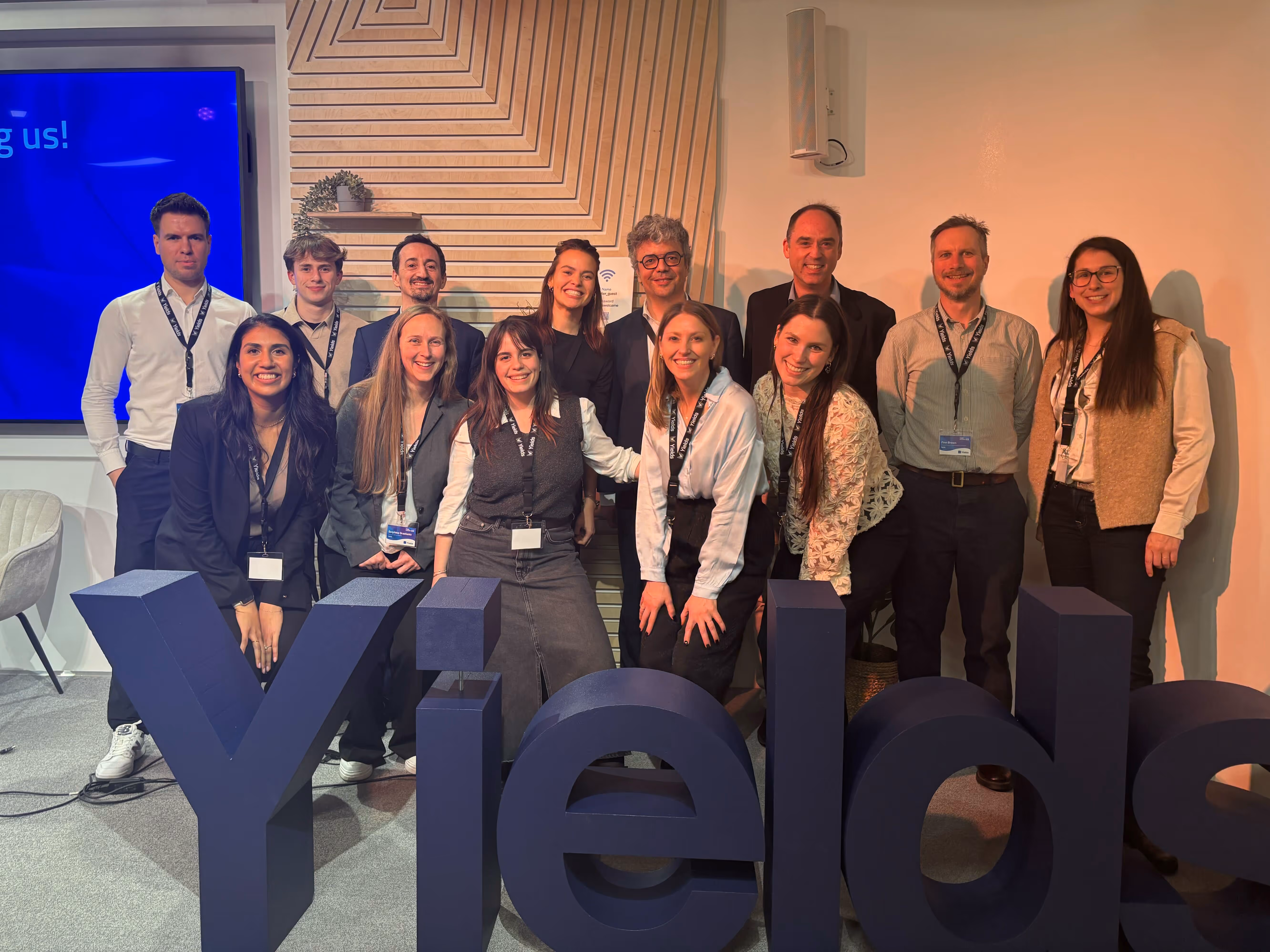 The Yields Team at Yields Innovate