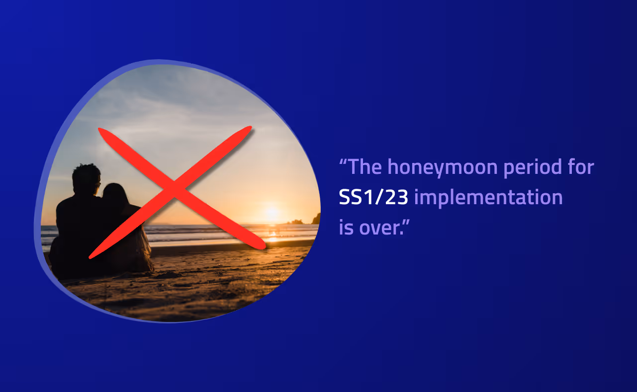 The end of the SS1/23 honeymoon