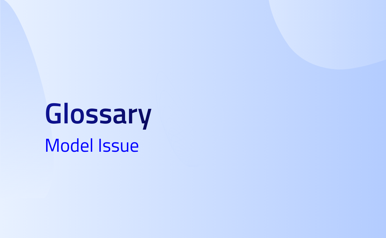 Model Issue definition