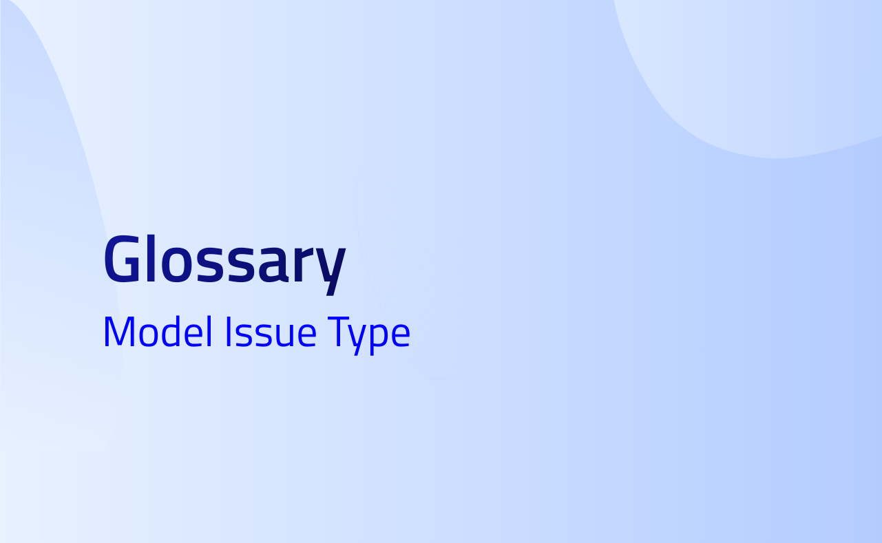 Model Issue Type definition