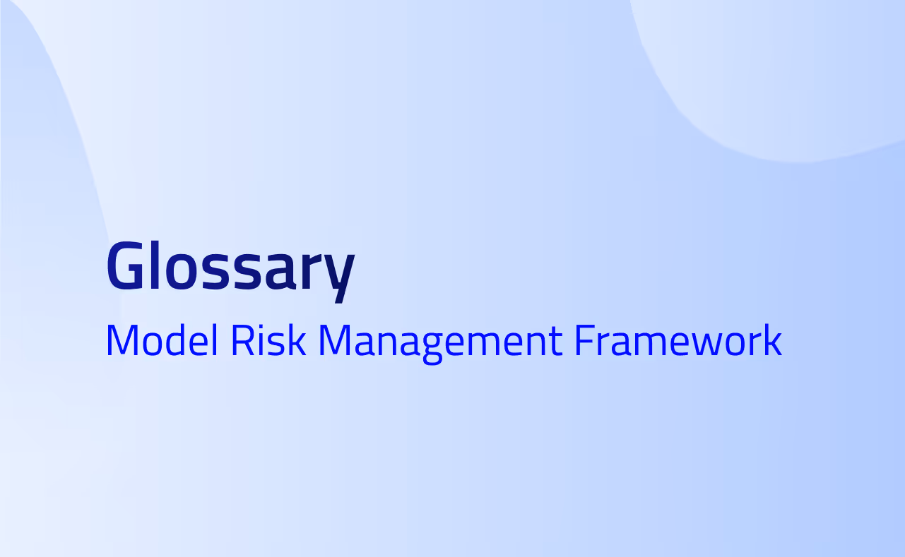 Model Risk Management Framework Definition