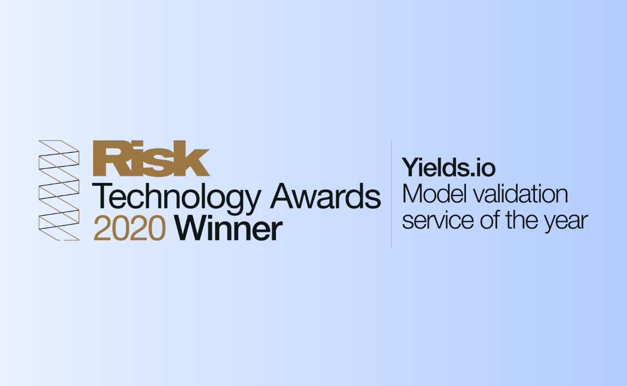 Yields Model Validation Service of the Year 2020