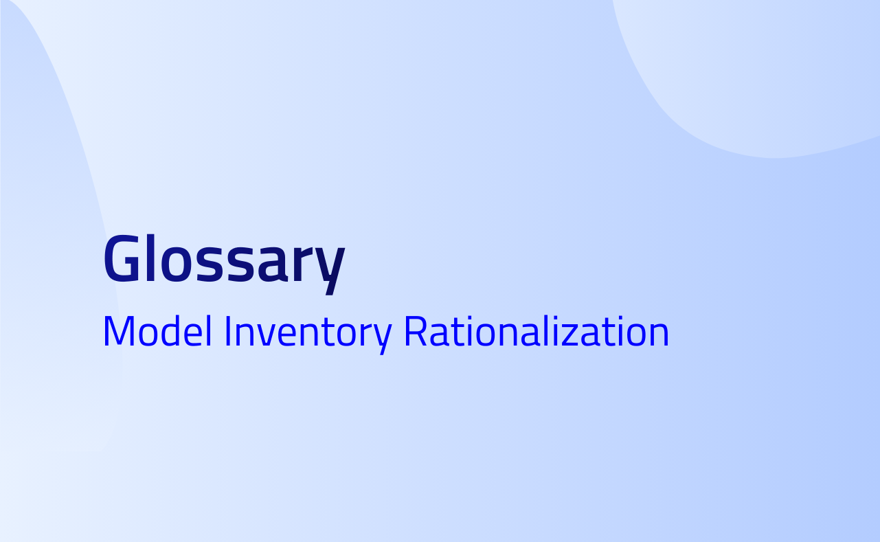 Model Inventory Rationalization
