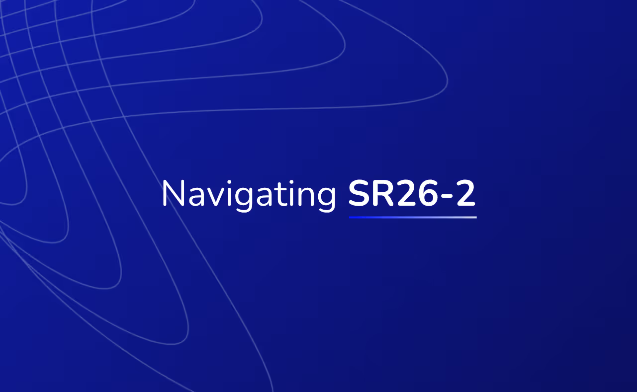 Navigating SR26-2