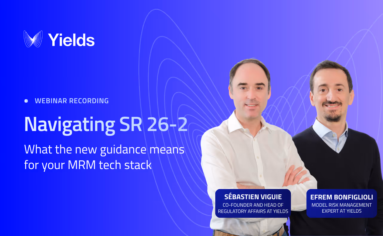 WEBINAR | Navigating SR 26-2: What the new guidance means for your MRM tech stack