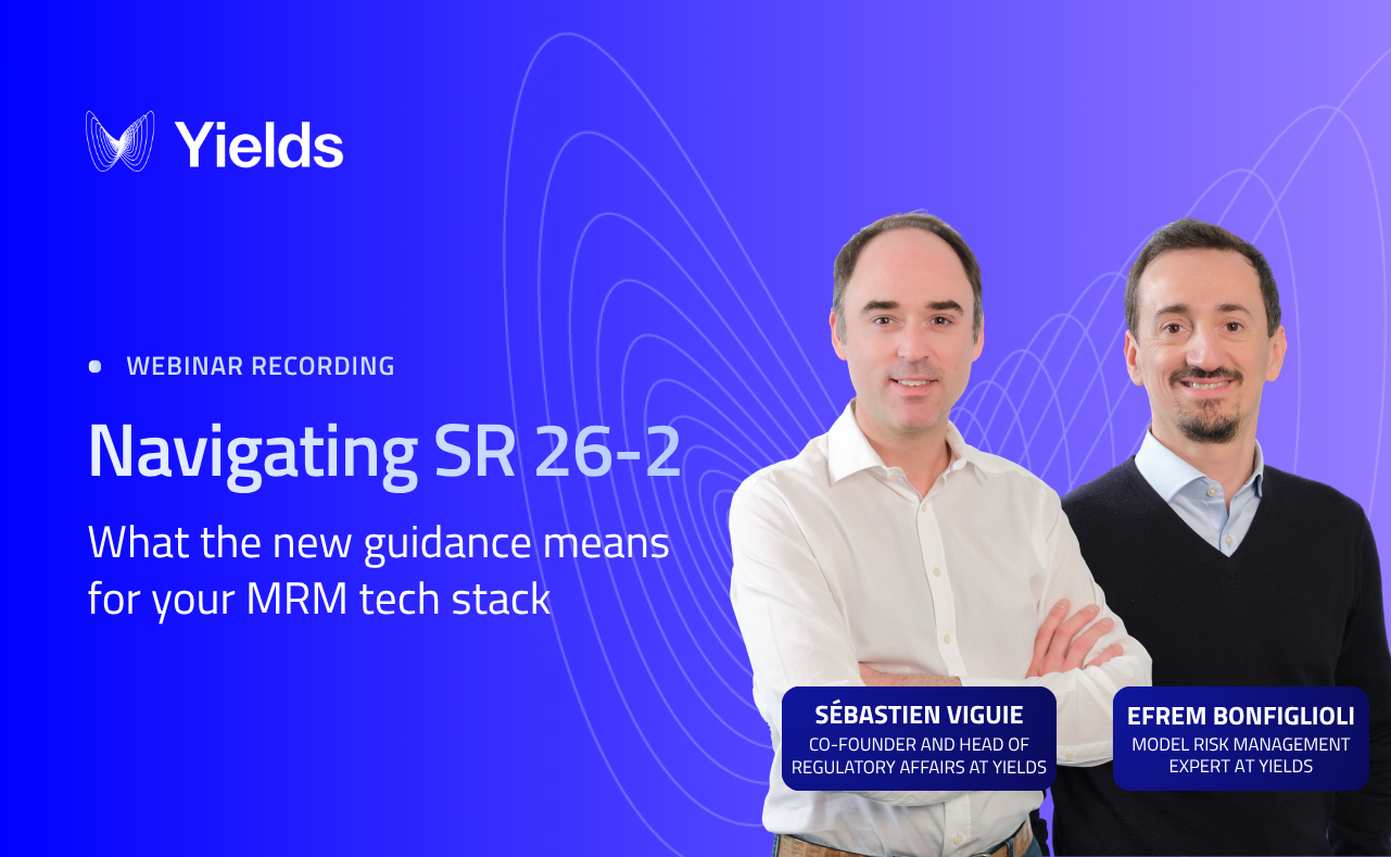 WEBINAR | Navigating SR 26-2: What the new guidance means for your MRM tech stack