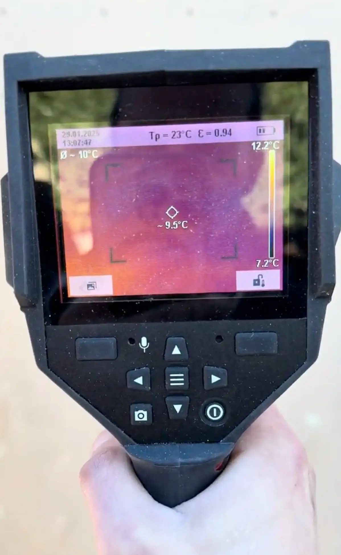 Contrôle thermique isolation polyuréthane - diagnostic MVisolation