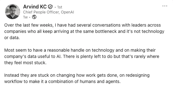 Linkedin post