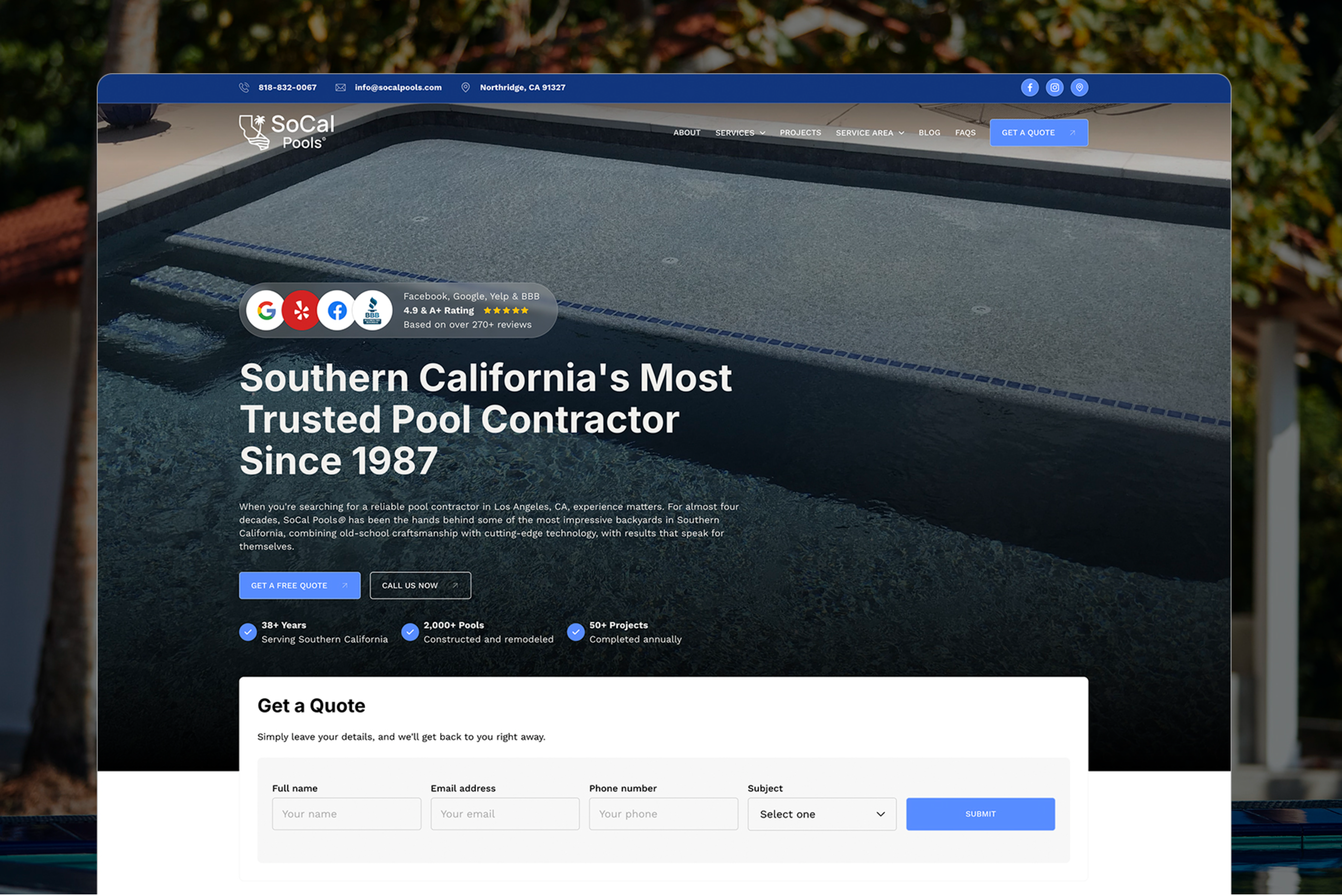 site profile thumbnail