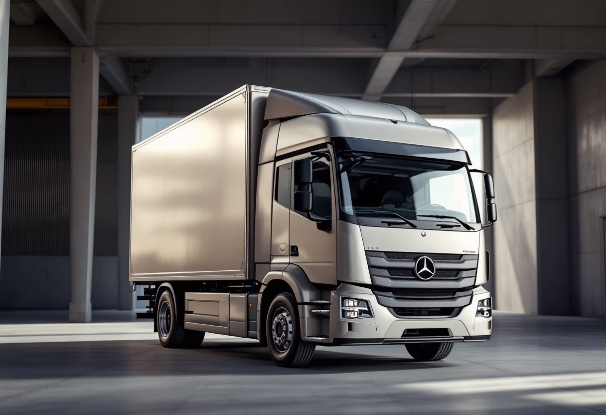image of a longhaul delivery truck for a trucking company