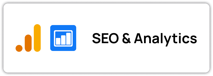 Bloc SE Ranking & Google Analytics