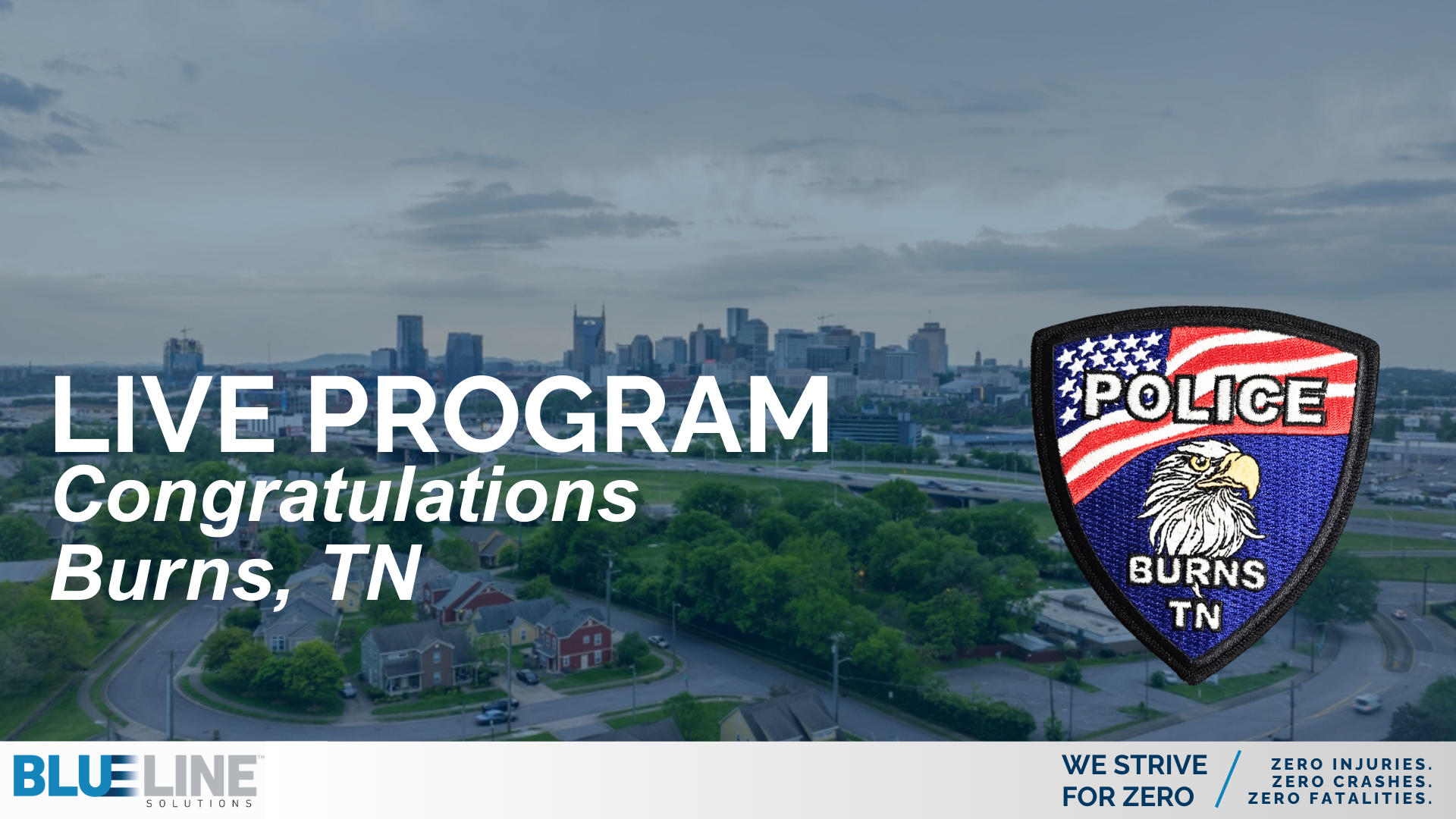 Burns, TN Sees 93.9% Reduction in Speeding Following Launch of School Zone Automated Speed Enforcement Program