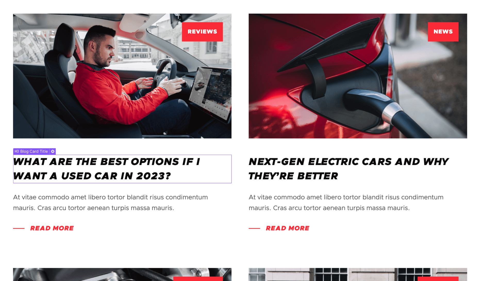 CMS Items - Autocar X Webflow Template