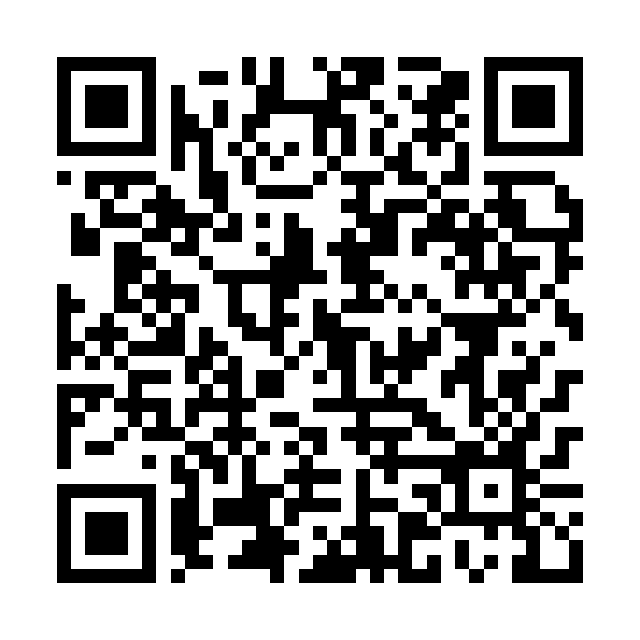 Black and white QR code on a white background.