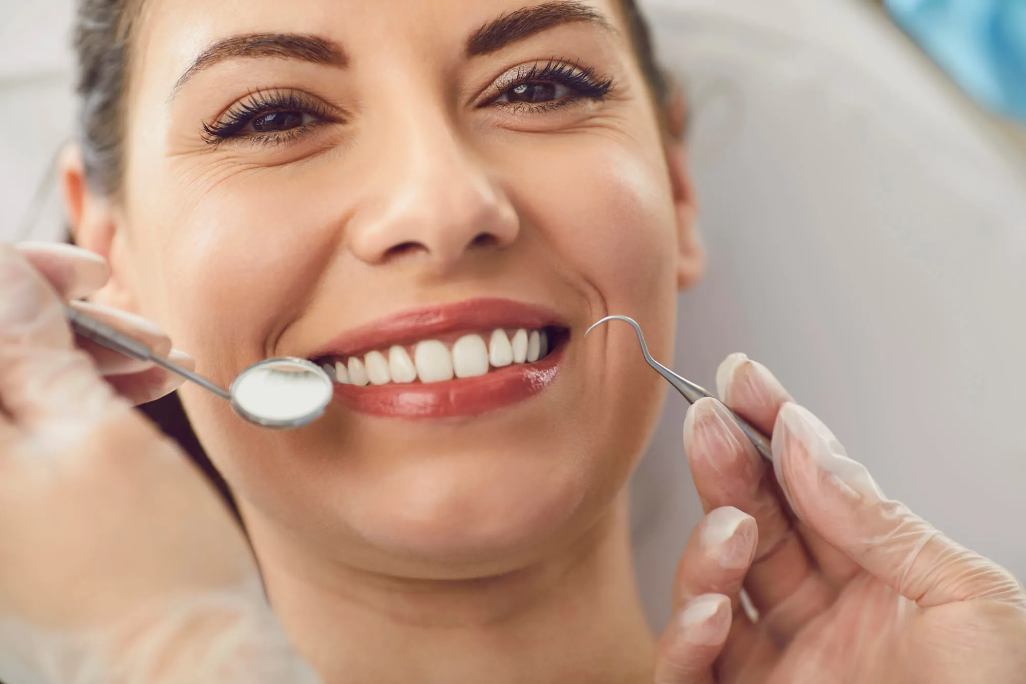 dentists in blue bell and patient