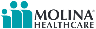 Molina Healthcare logo with three stylized human figures in teal alongside the company name.