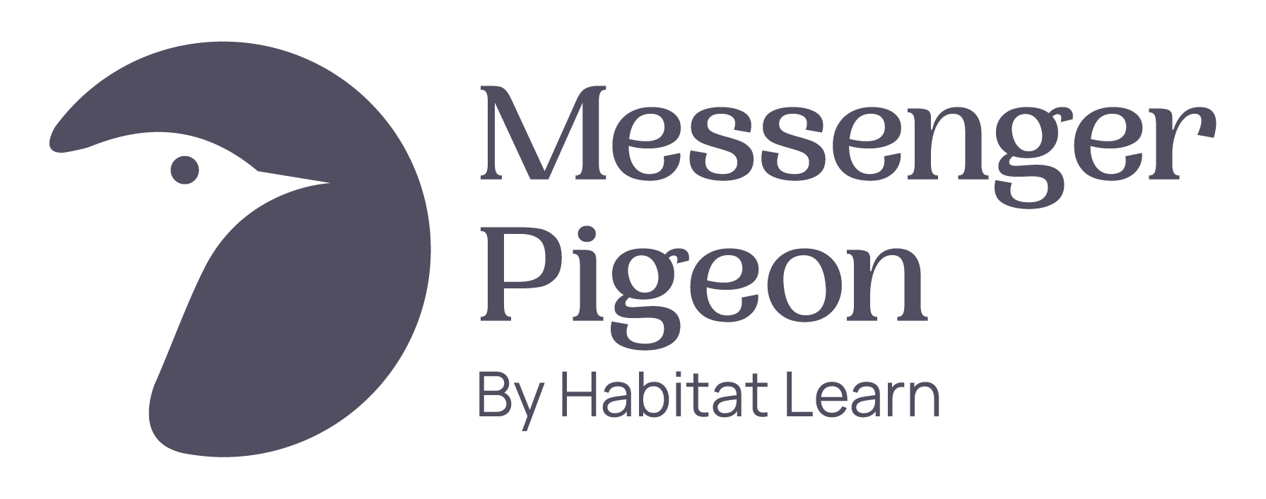 Messenger Pigeon By Habitat Learn Logo