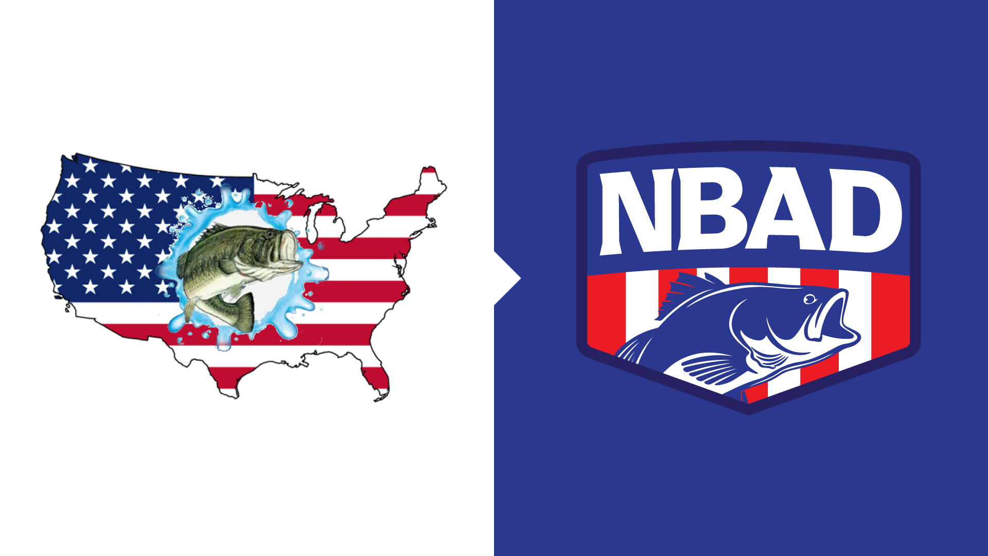 NBAD logo redesign: side-by-side comparison of the old logo and the refined new mark.