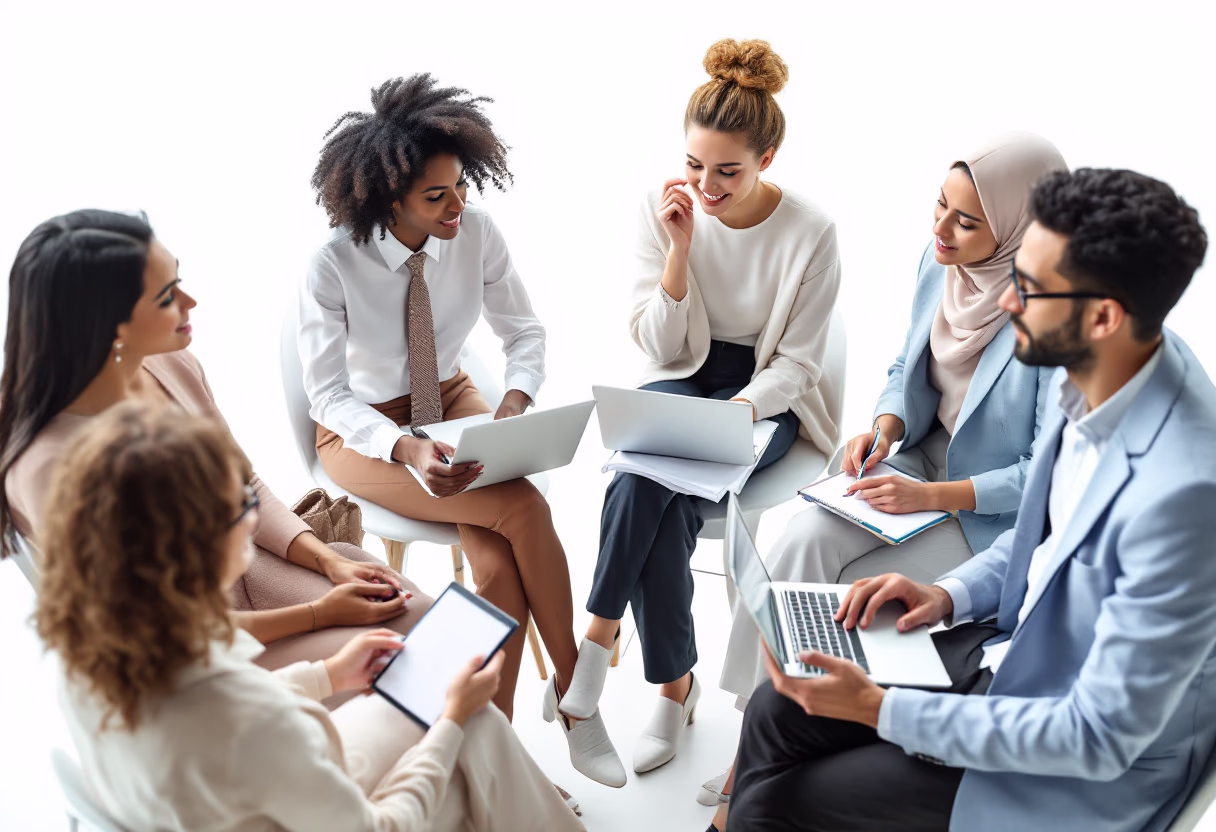 image of consulting session in progress (for a hr tech)