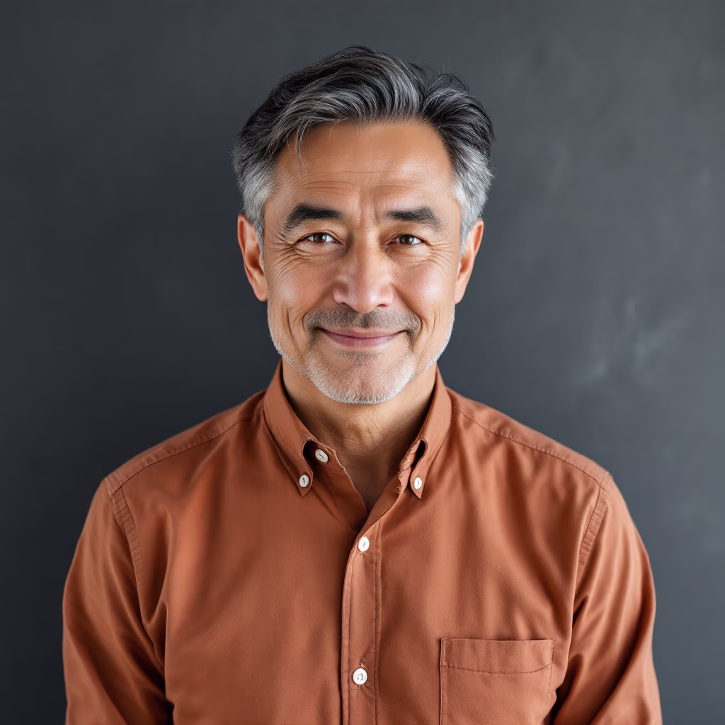 [headshot] image of customer (for an acupuncturist)