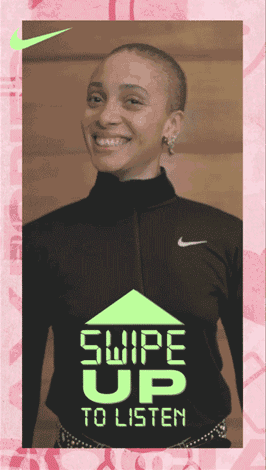 Gurls Talk swipe-up social asset