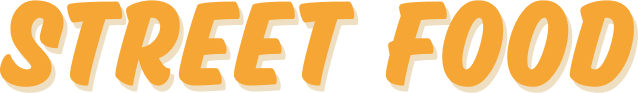 Street Food text logo