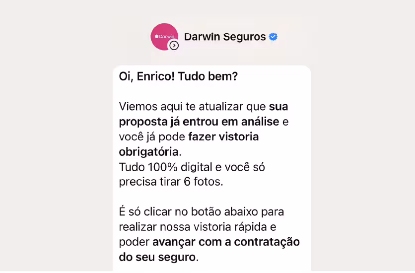 Tudo para facilitar a sua e vida dele.